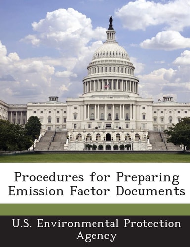 Procedures for Preparing Emission Factor Documents