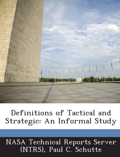 Definitions of Tactical and Strategic An Informal Study
