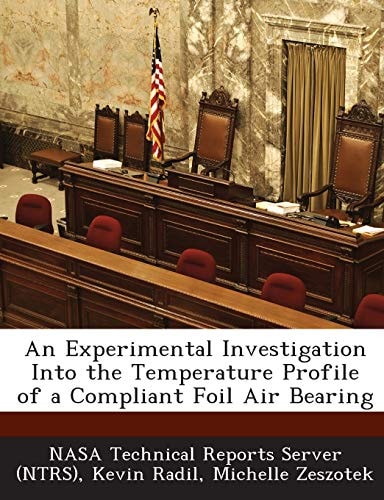 An Experimental Investigation Into the Temperature Profile of a Compliant Foil Air Bearing