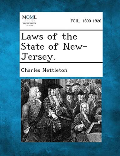 Laws of the State of New-Jersey