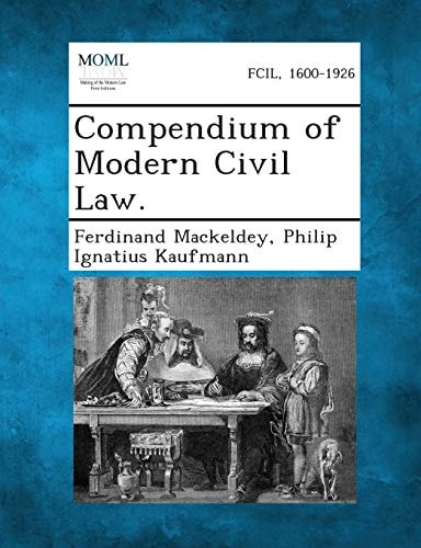 Compendium of Modern Civil Law