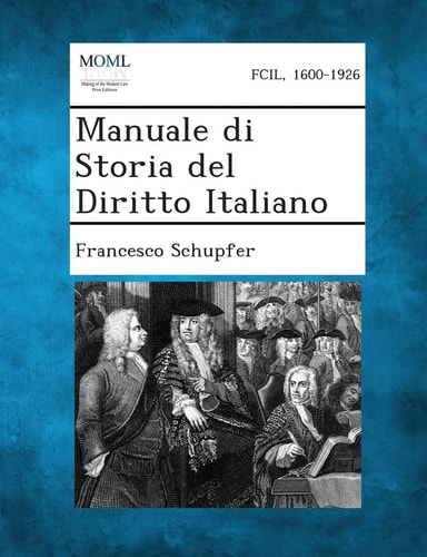 Manuale Di Storia Del Diritto Italiano