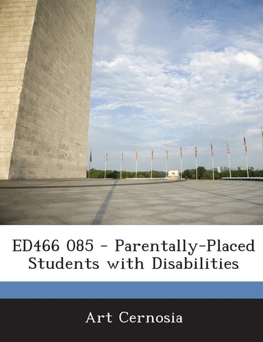 Ed466 085 - Parentally-Placed Students with Disabilities