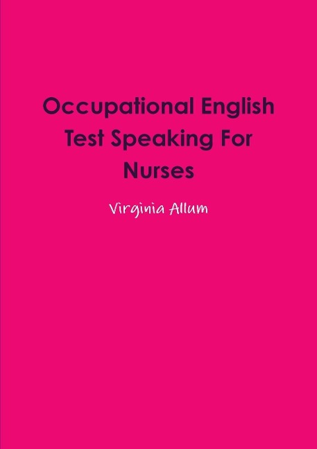 Occupational English Test Speaking For Nurses