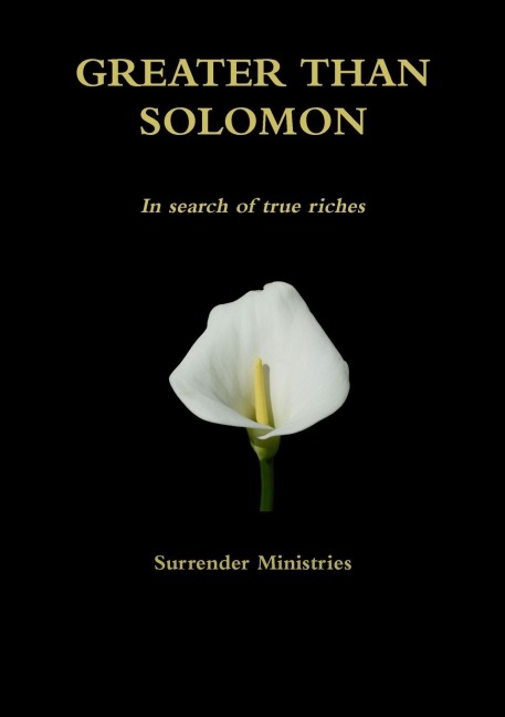 Greater Than Solomon