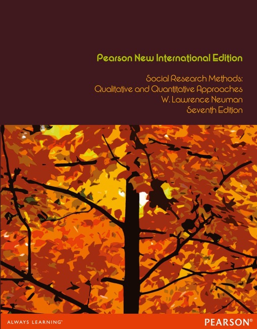 Social Research Methods: Qualitative and Quantitative Approaches