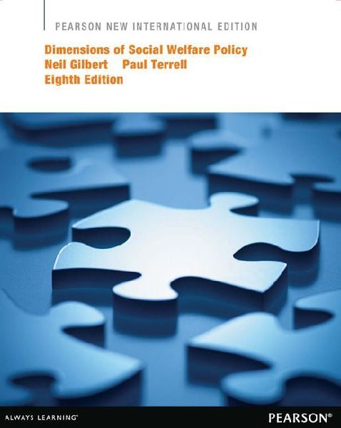 Dimensions of Social Welfare Policy
