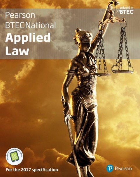 BTEC National Applied Law student book + Active book: For the 2017 specifications