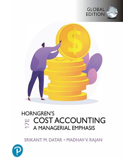 Horngrens Cost Accounting, Global Edition