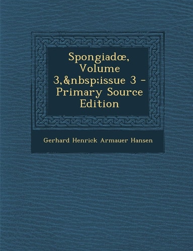 Spongiado, Volume 3, Issue 3 - Primary Source Edition