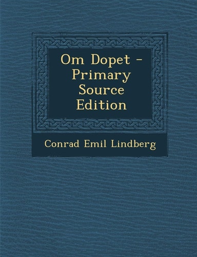 Om Dopet - Primary Source Edition