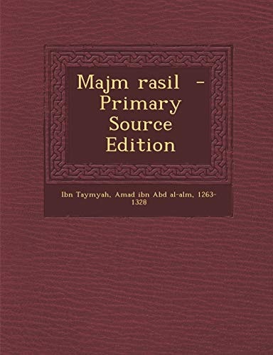 Majm Rasil - Primary Source Edition