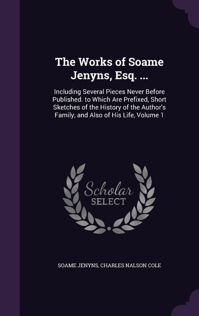 WORKS OF SOAME JENYNS ESQ
