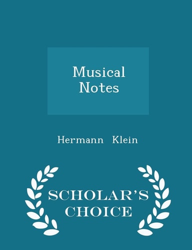 Musical Notes - Scholar's Choice Edition