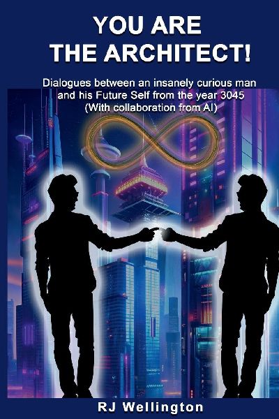 You are the Architect: Dialogues between an insanely curious man and his Future Self from the year 3045 (With collaboration from AI)