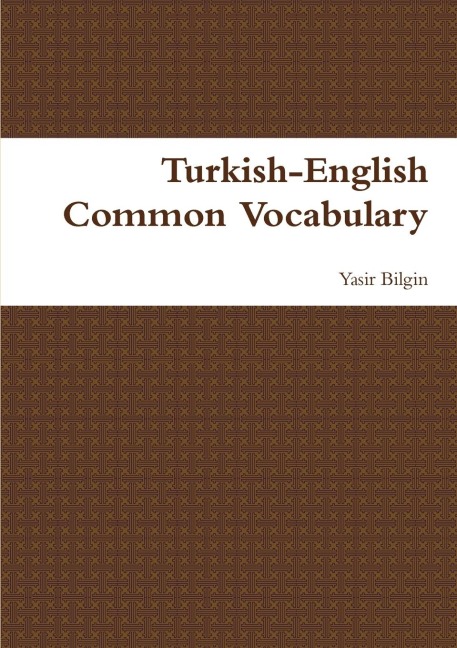 Turkish English Common Vocabulary