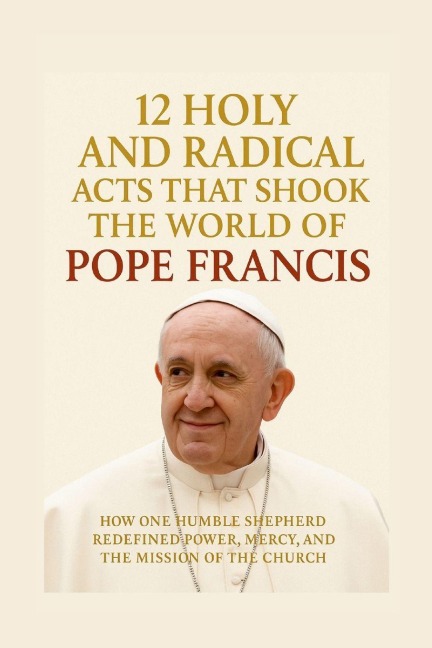12 Holy and Radical Acts That Shook the World of Pope Francis: How One Humble Shepherd Redefined Power, Mercy, and the Mission of the Church