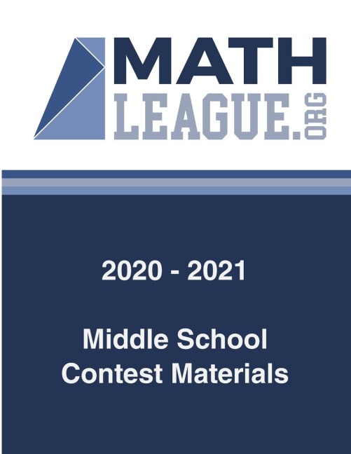 2020-2021 Middle School Contest Materials