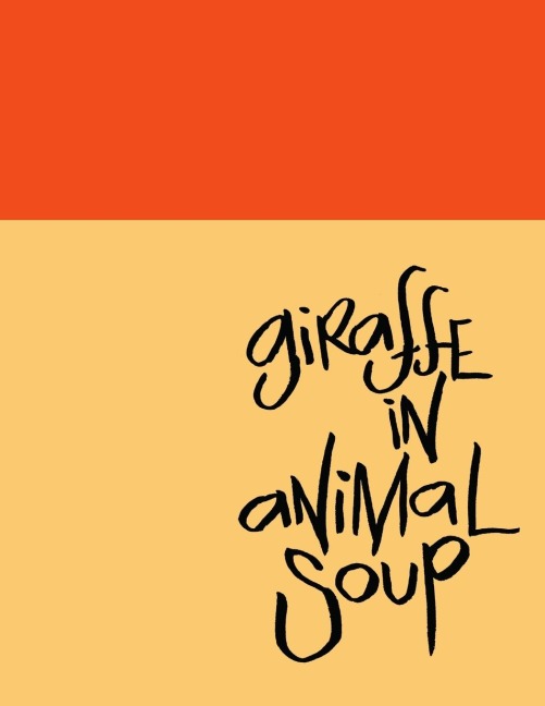 Madding Mission Giraffe In Animal Soup Jotter Book