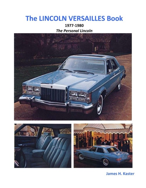 The LINCOLN VERSAILLES Book