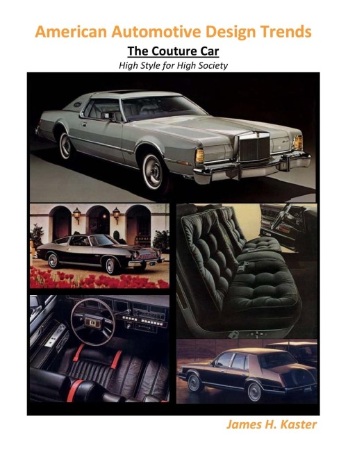 American Automotive Design Trends / The Couture Car: High Style for High Society