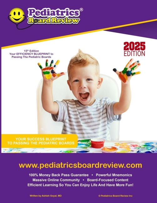 Pediatrics Board Review: Your EFFICIENCY BLUEPRINT to Passing the Pediatric Boards