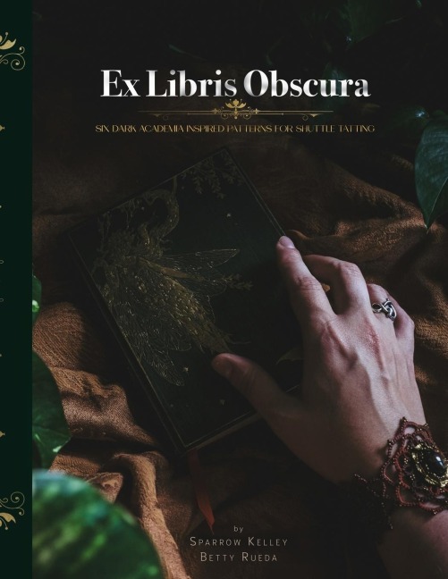 Ex Libris Obscura: 6 Dark Academia Inspired Patterns For Shuttle Tatting