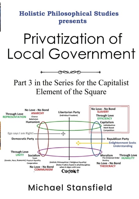 Holistic Philosophical Studies presents Privatization of Local Government: Part 3 in the Series for the Capitalist Element of the Square