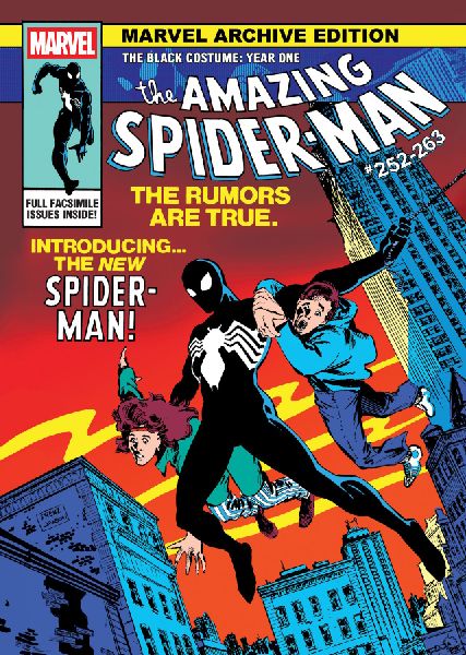 Marvel Archive Edition: Amazing Spider-Man - The Black Costume: Year One Gallery Edition Ron Frenz Original First Issue Cover