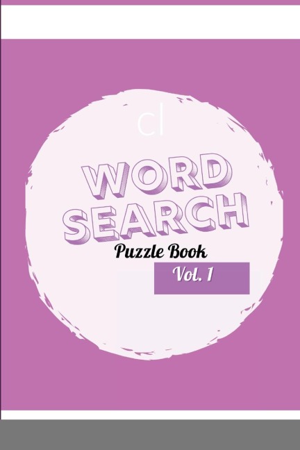 Word Search Puzzle Book: Vol.1