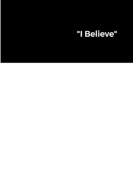  I Believe 