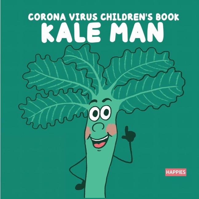 Corona Virus Childrens Book Kale Man