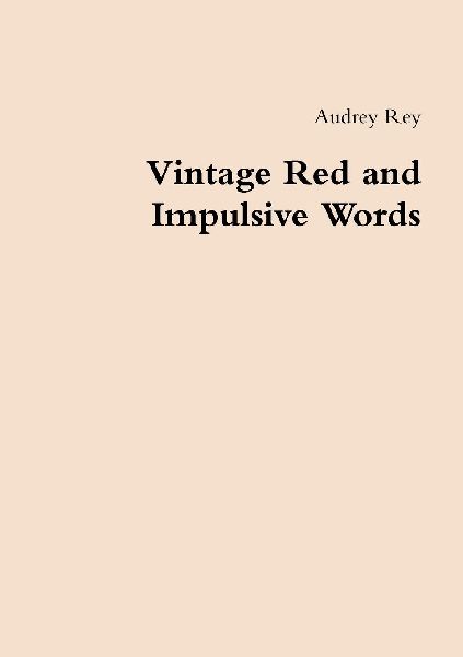 Vintage Red and Impulsive Words