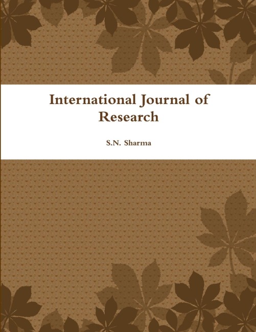 International Journal of Research