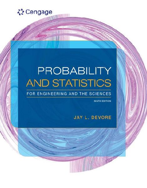 Bundle: Probability and Statistics for Engineering and the Sciences, 9th + Webassign Printed Access Card for Devore's Probability and Statistics for Engineering and the Sciences, 9th Edition, Single-Term