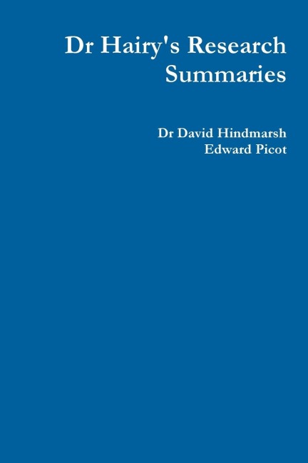 Dr Hairys Research Summaries