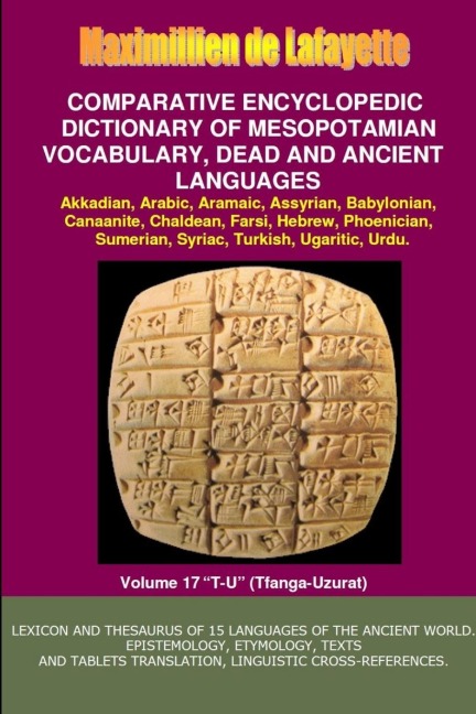 V17.Comparative Encyclopedic Dictionary of Mesopotamian Vocabulary Dead & Ancient Languages