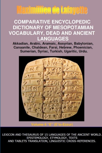V6.Comparative Encyclopedic Dictionary of Mesopotamian Vocabulary Dead & Ancient Languages