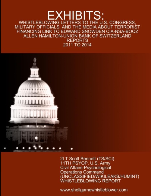 EXHIBITS: LETTERS AND REPORTS TO CONGRESS, MILITARY, AND THE MEDIA