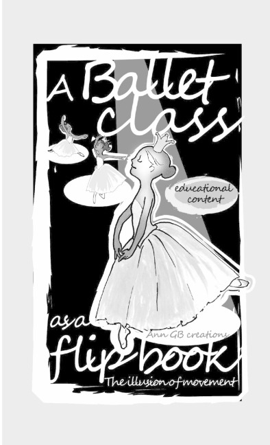 A Ballet class as a flip book.
