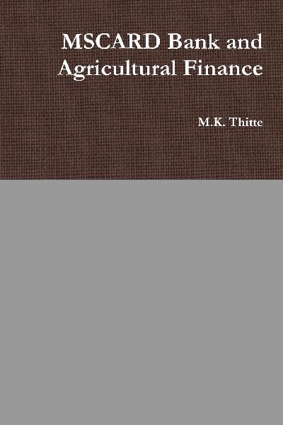 MSCARD Bank and Agricultural Finance