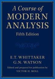 A Course of Modern Analysis