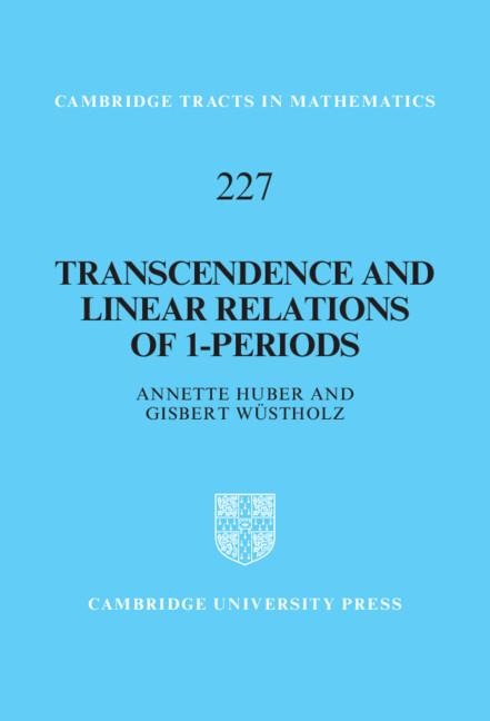 Transcendence and Linear Relations of 1-Periods