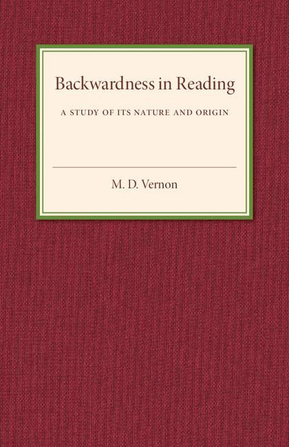 Backwardness in Reading