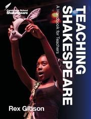 Teaching Shakespeare: A Handbook for Teachers