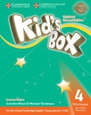 Kids Box Level 4 Workbook with Online Resources American English