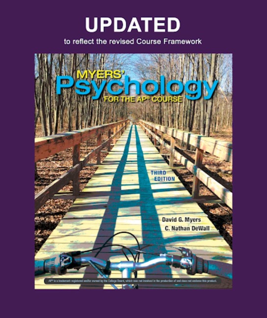 Updated Myers Psychology for AP