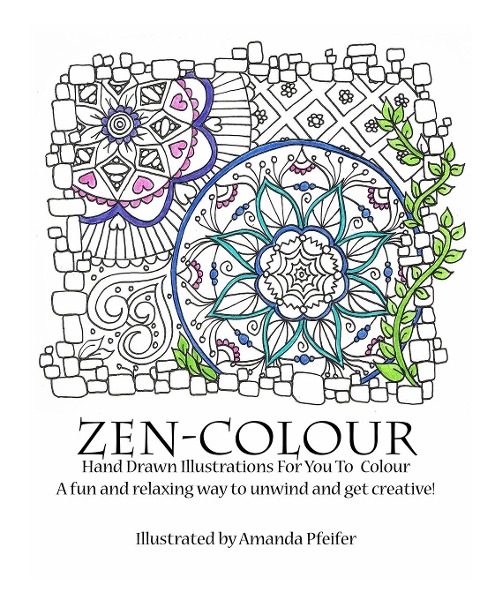 ZenColour: Adult Colouring Book