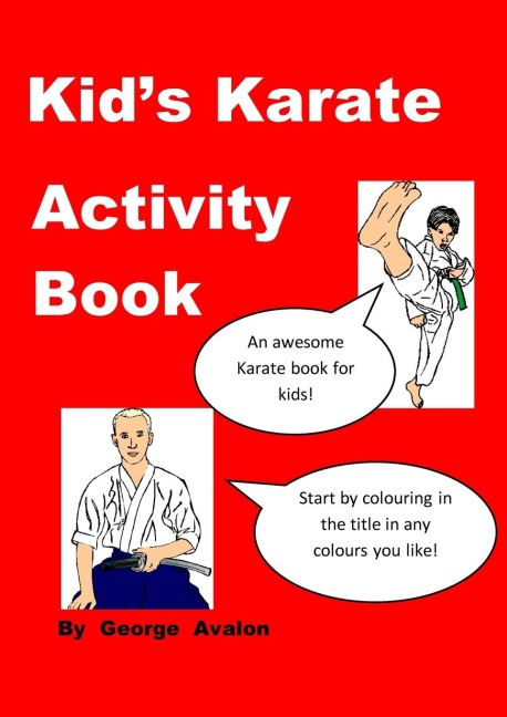 Kids Karate Activity Book