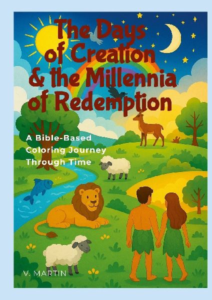The Days of Creation and the Millennia of Redemption: A Bible-Based Coloring Journey Through Time